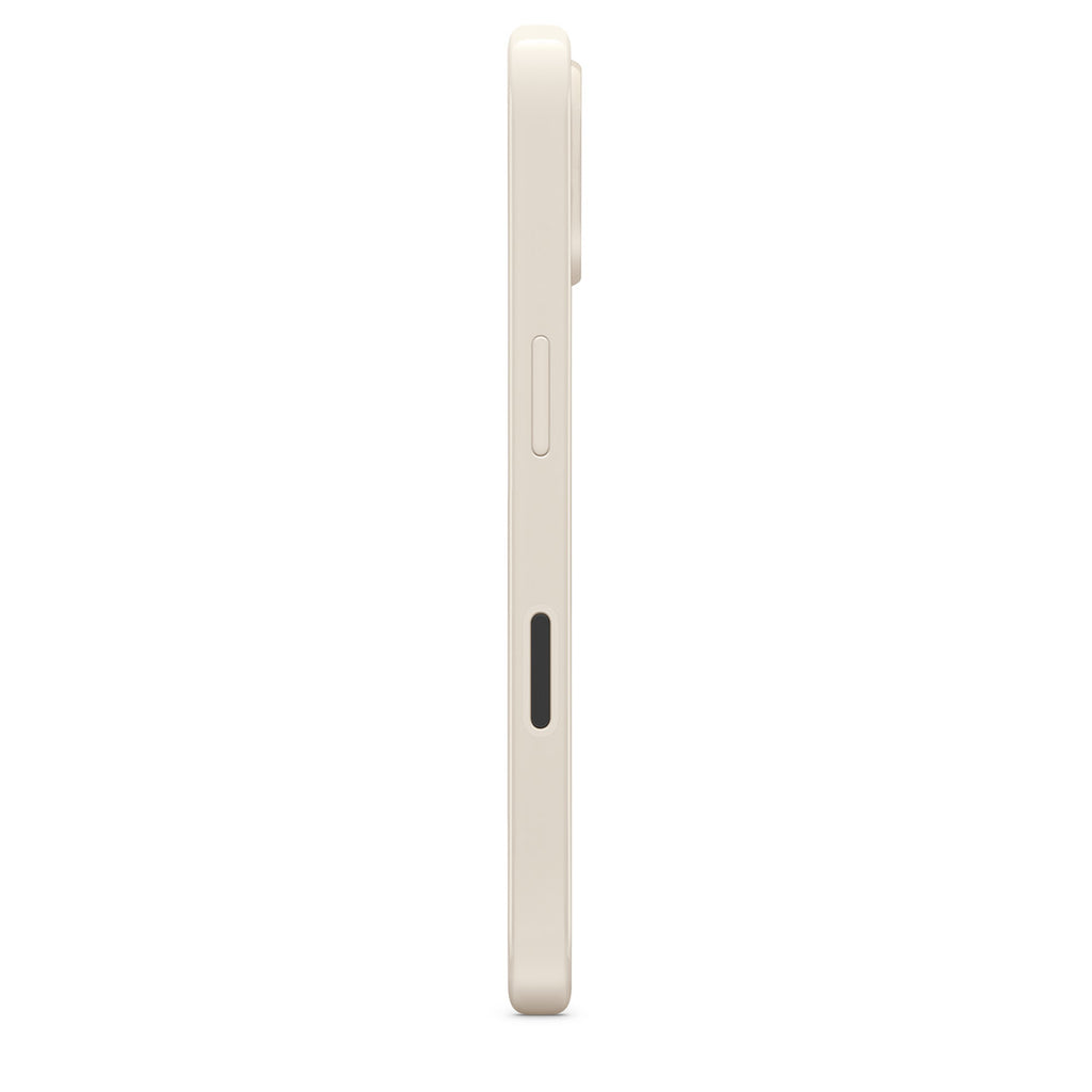 CUSTODIA RIGIDA CASE MAGSAFE PER IPHONE 16 Stone Bianco Palladio