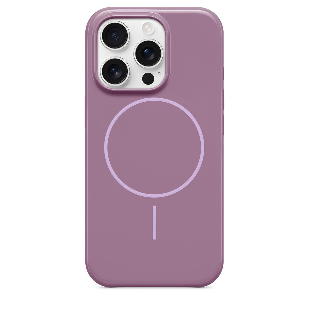 CUSTODIA RIGIDA CASE MAGSAFE PER IPHONE 16 PRO VIOLA MALVA