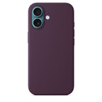 CUSTODIA SILICONE CASE MAGSAFE PER IPHONE 16 PLUM PRUGNA
