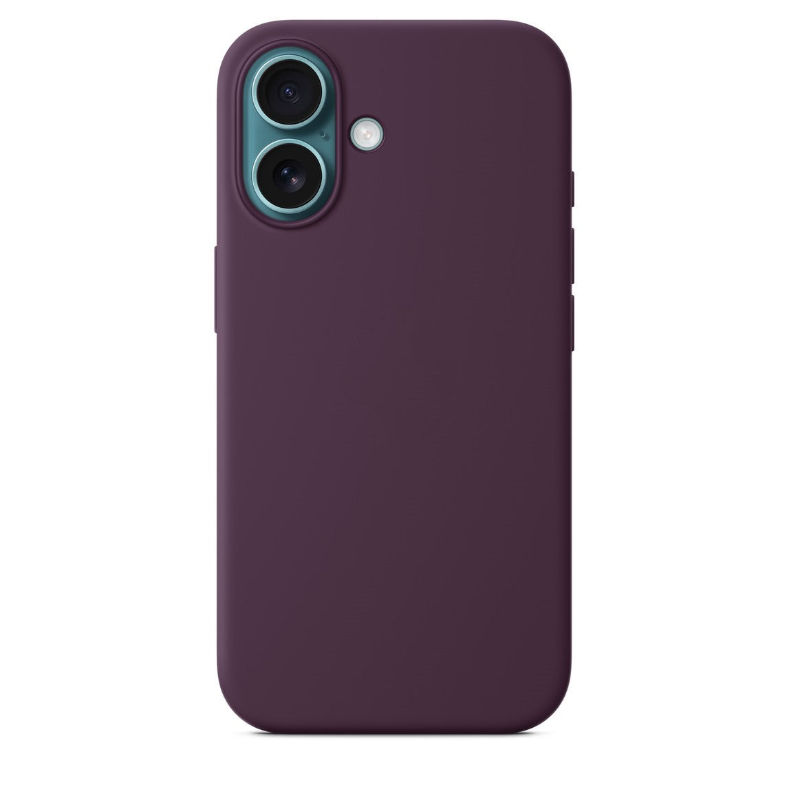 CUSTODIA SILICONE CASE MAGSAFE PER IPHONE 16 PLUM PRUGNA