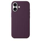 CUSTODIA SILICONE CASE MAGSAFE PER IPHONE 16 PLUM PRUGNA