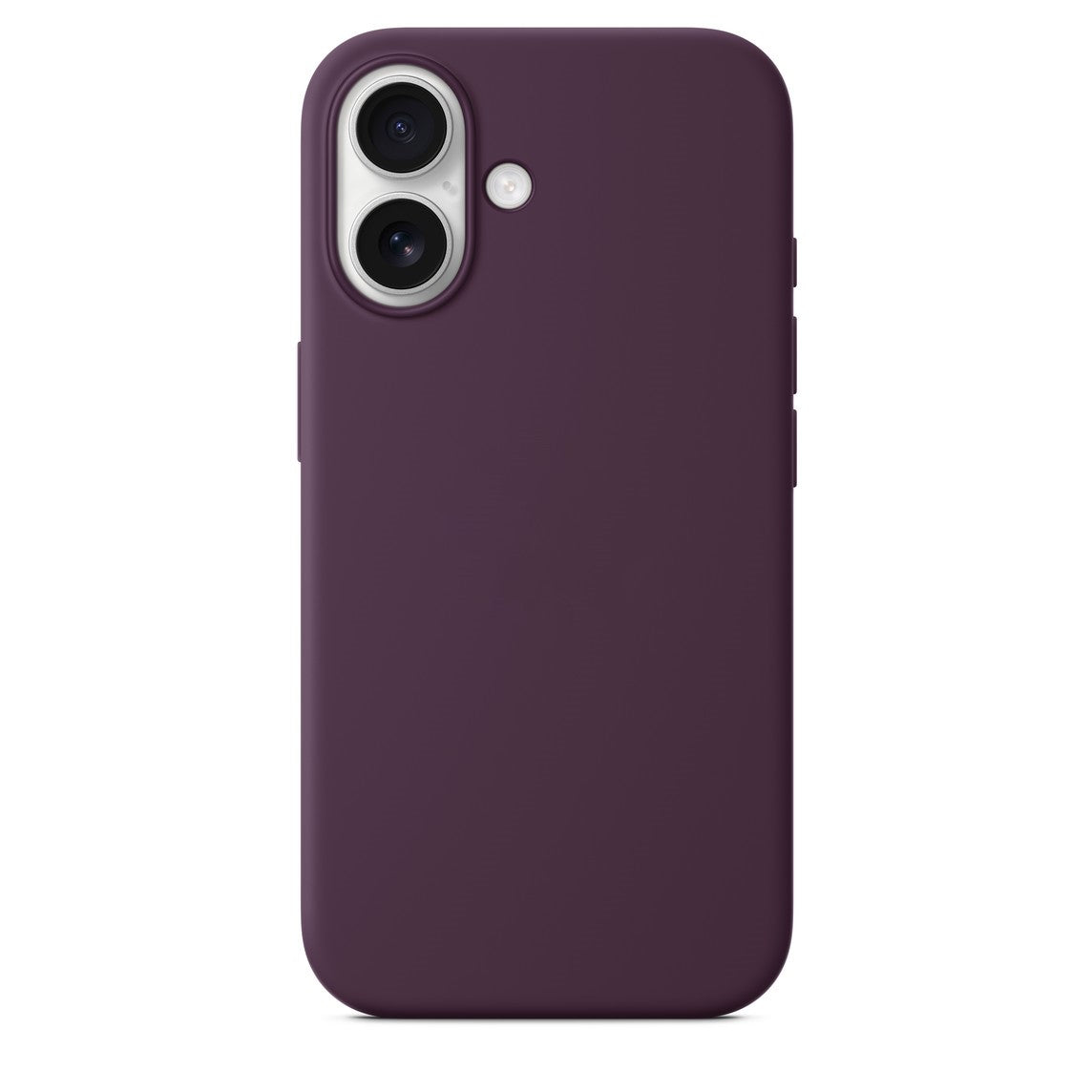 CUSTODIA SILICONE CASE MAGSAFE PER IPHONE 16 PLUM PRUGNA