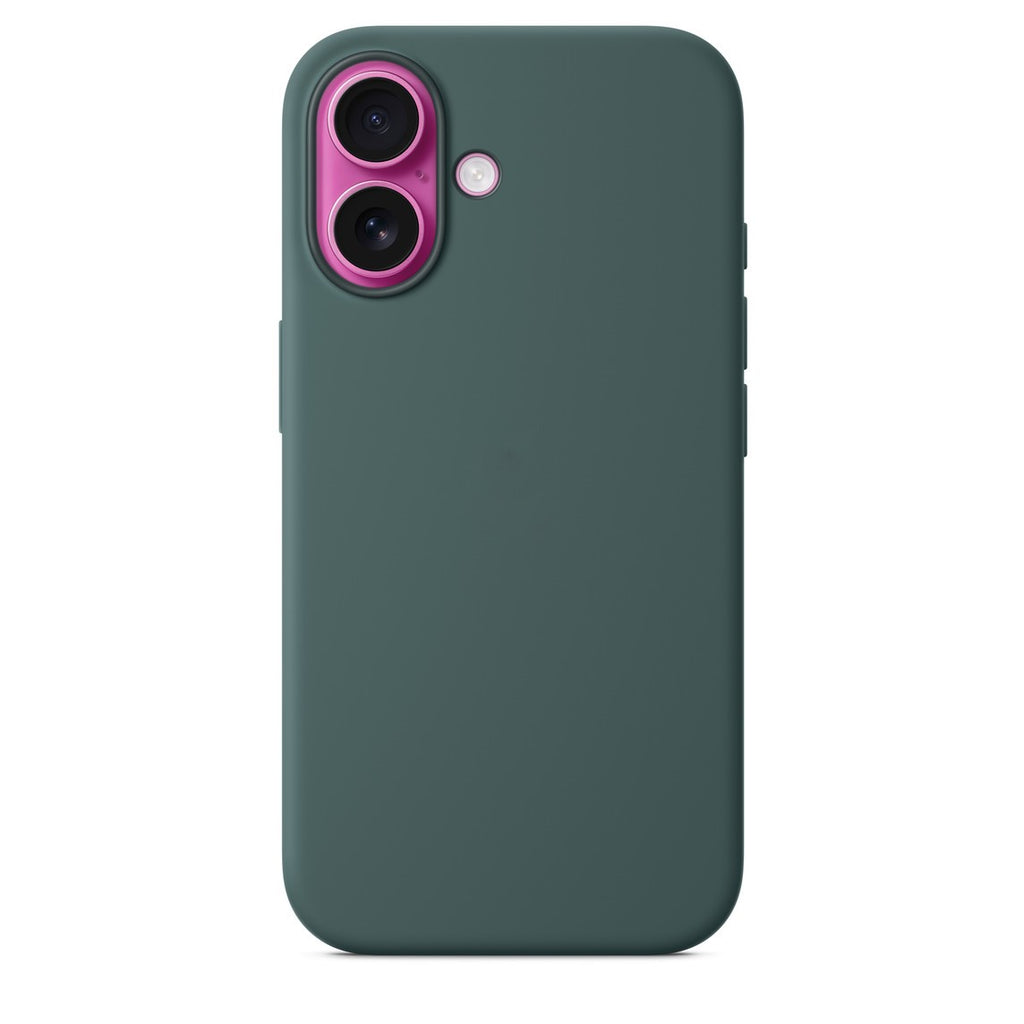 CUSTODIA SILICONE CASE MAGSAFE PER IPHONE 16 LAKE GREEN