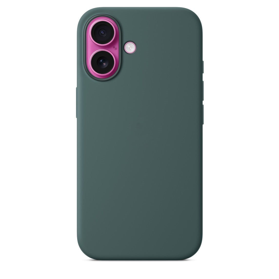 CUSTODIA SILICONE CASE MAGSAFE PER IPHONE 16 LAKE GREEN