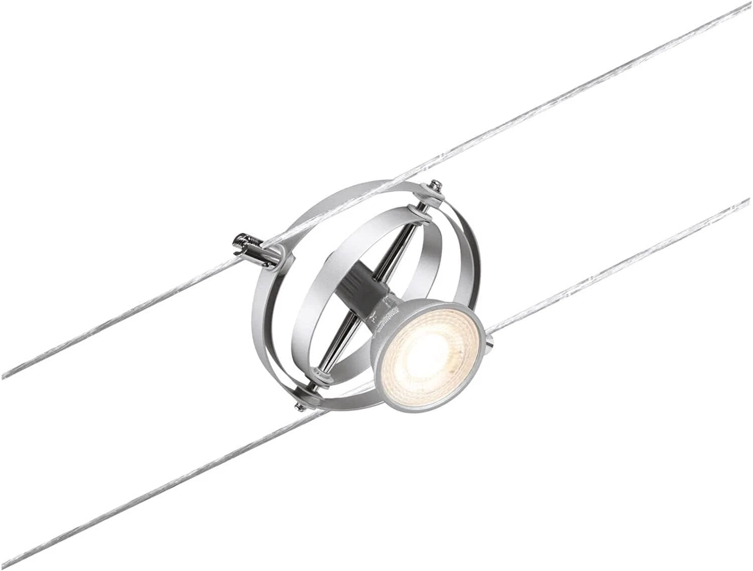 6158-95 GIROSPOT SPOT ILLUMINAZIONE SU CAVO 12/24V GX5,3 50W OPACO (NO LAMPAD )